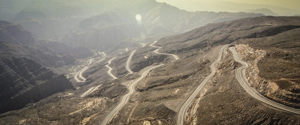 جبل جيس — Jebel Jais Hairpins.jpg