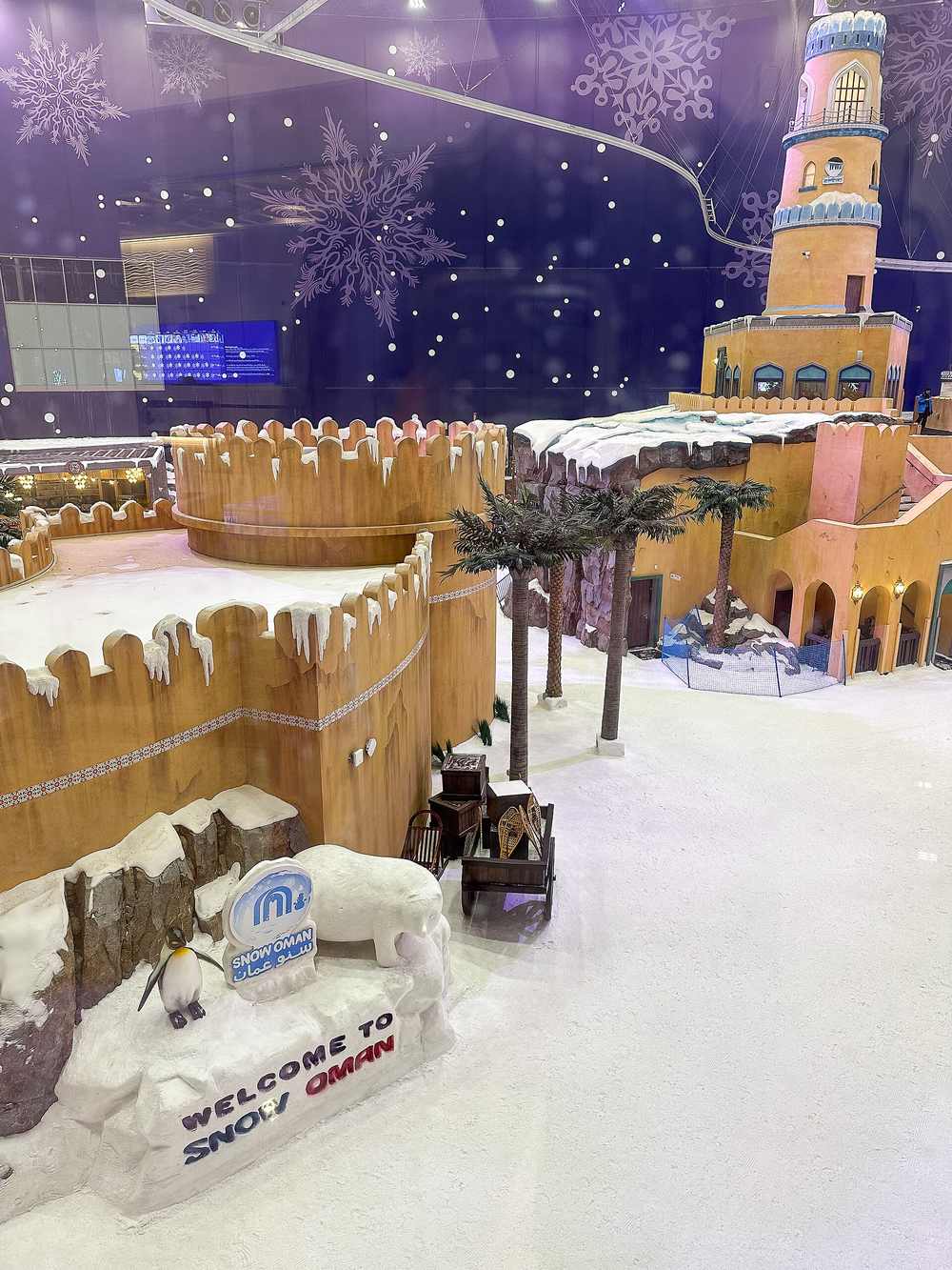 Snow Oman — Entrance of the snow park Snow Oman in Muscat, Oman (53697950773).jpg