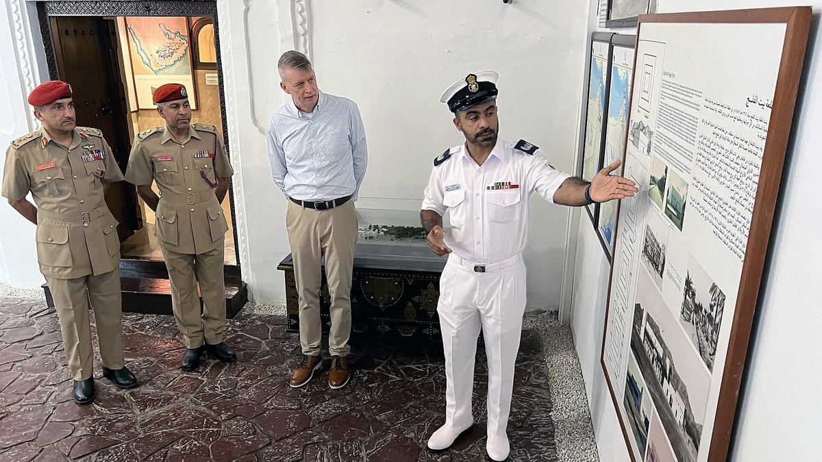 متحف قوات السلطان المسلحه — United States National Guard Bureau visit in Muscat, Sultanate of Oman, March 12, 2023 - 72.jpg