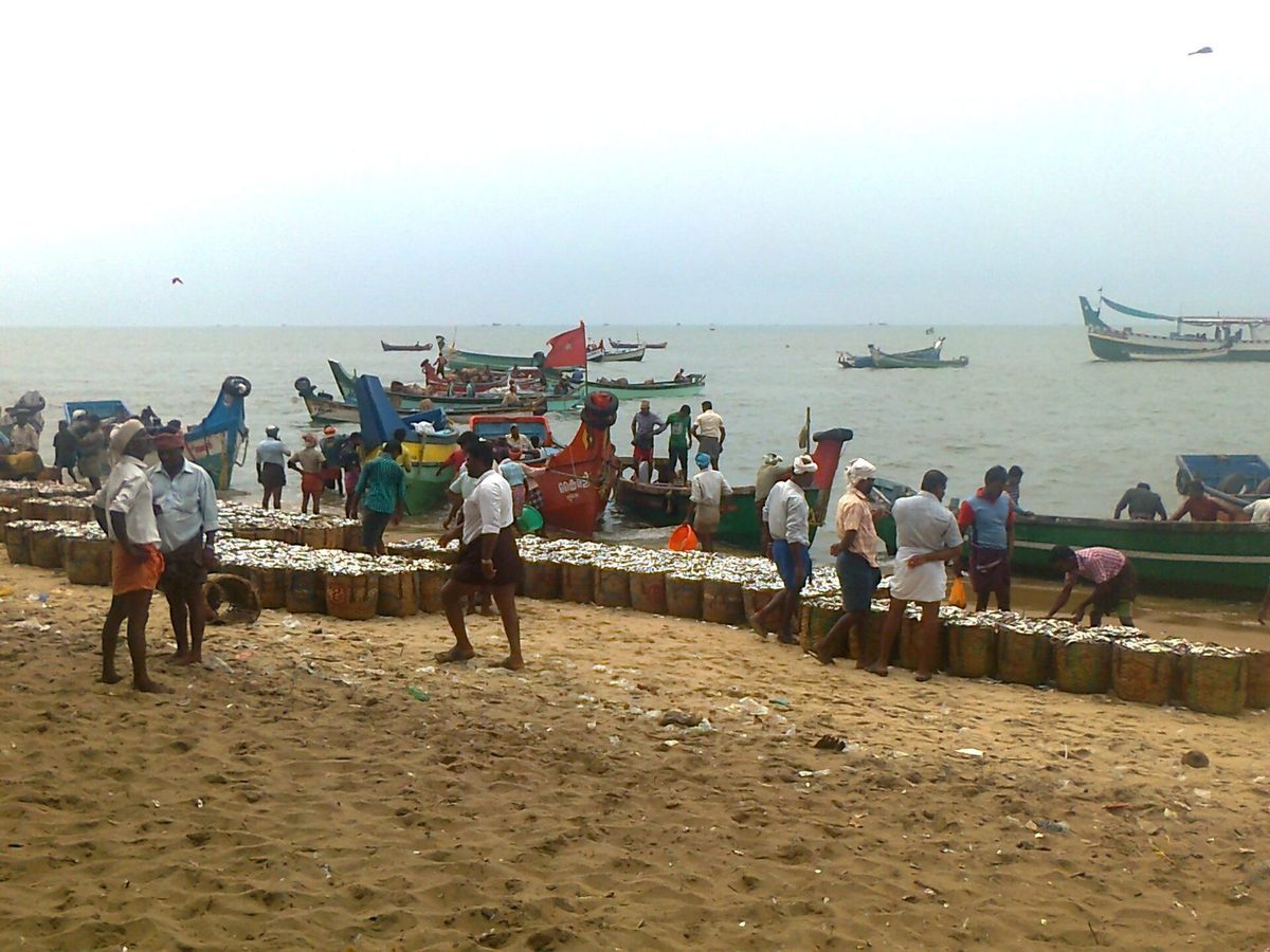 Tanur — Beach market.jpg