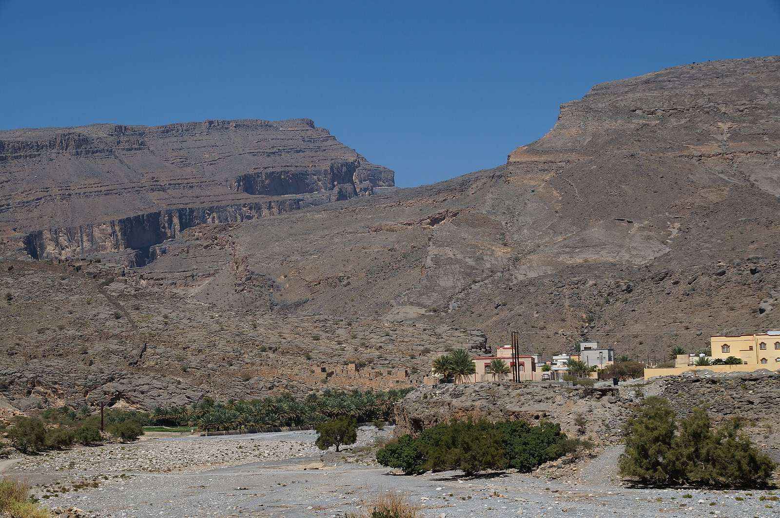 Wadi Ghul — Ghul village and Wadi Nakhar.jpg